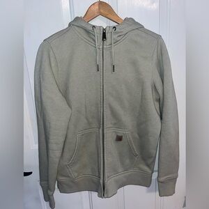 Carhartt Olive Zip-Up Sweatshirt